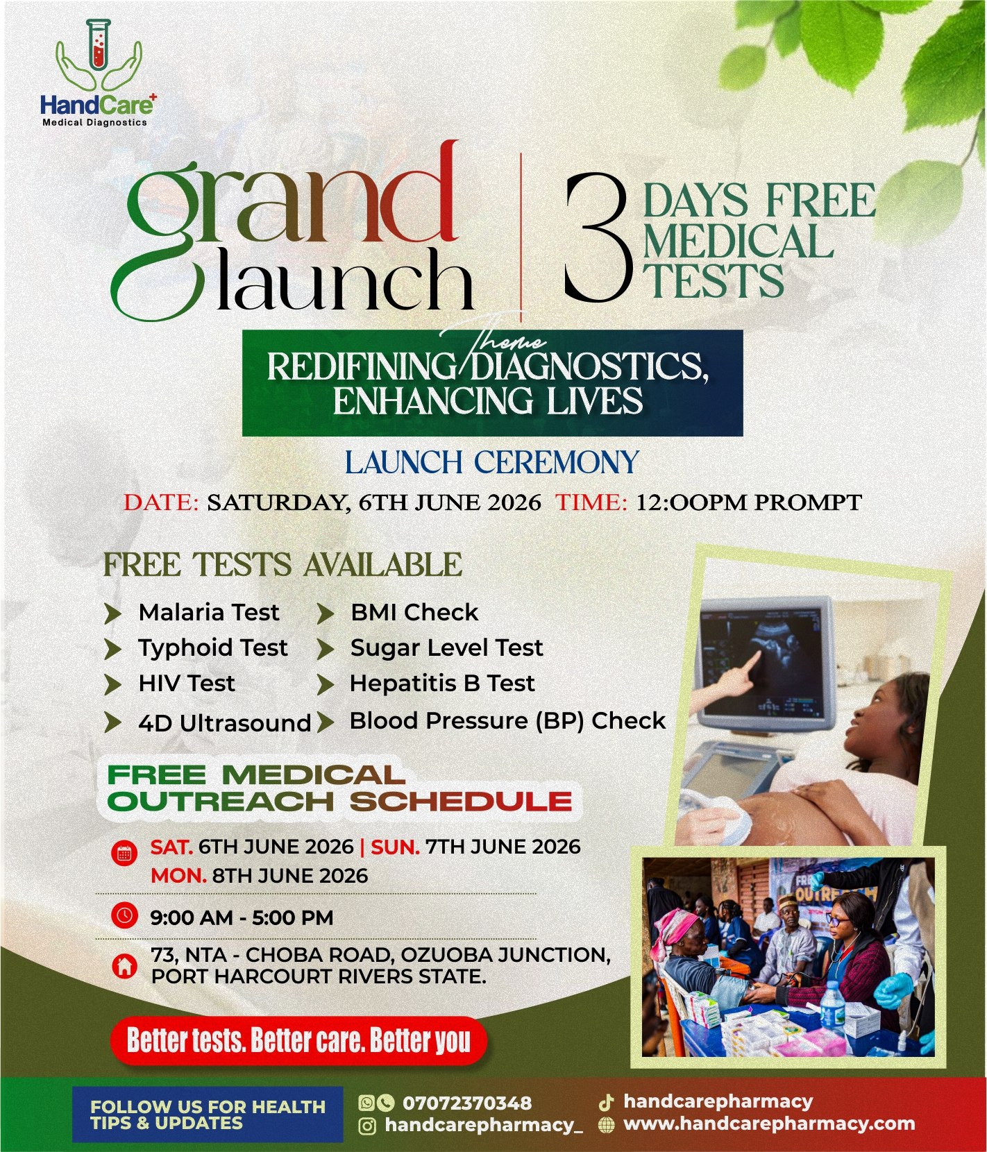 Handcare Medical Diagnostics Grand Launch: Redefining Diagnostics, Enhancing Lives