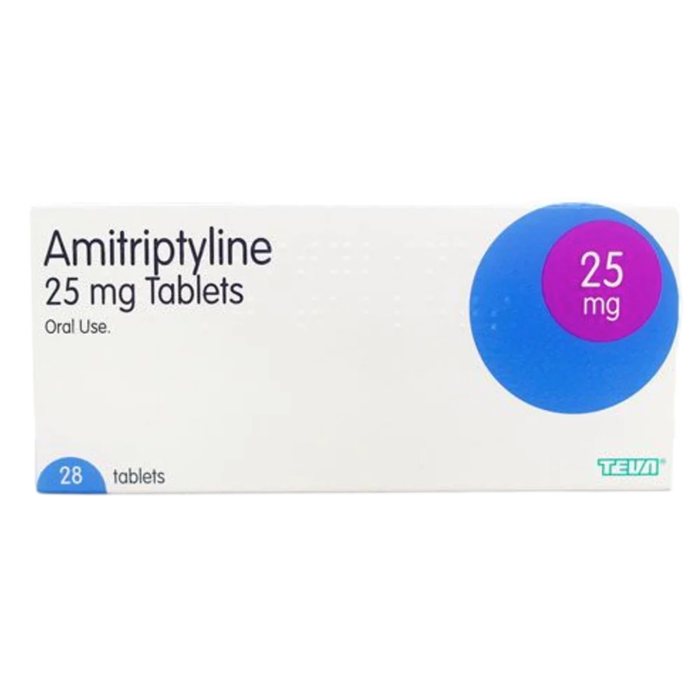 Amitriptyline 25mg teva