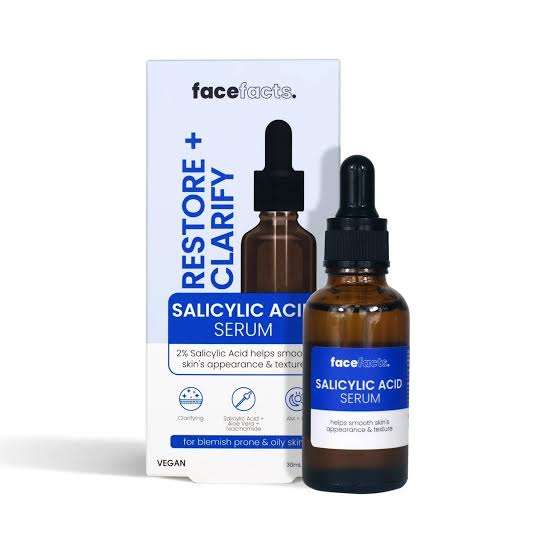 facefacts salicylic serum
