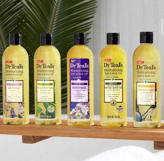 Dr teals moisturizing oil