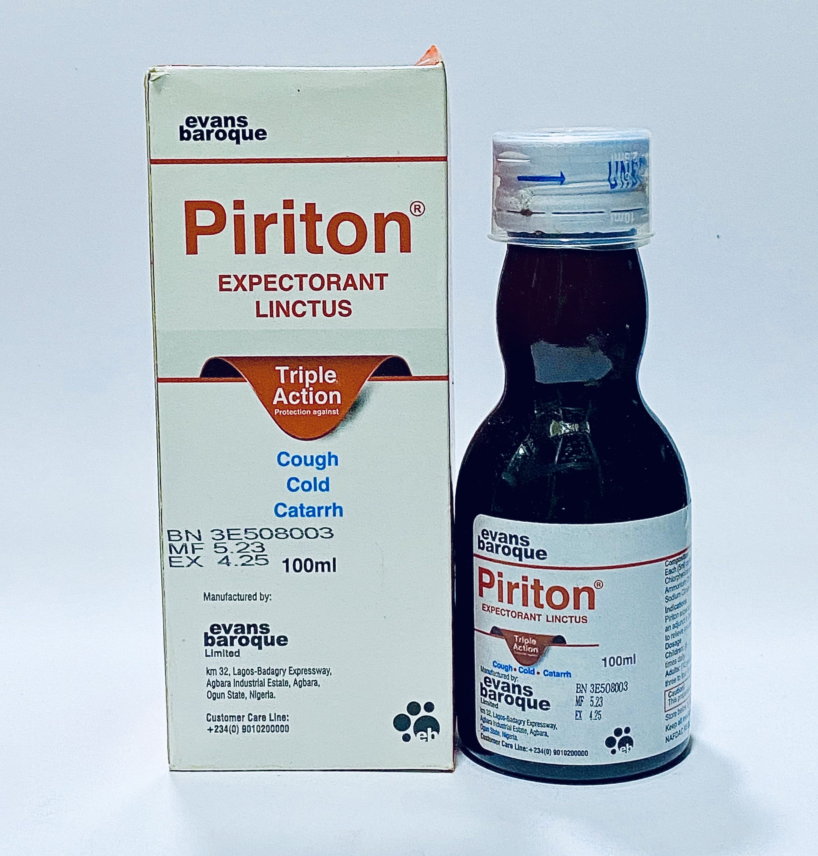 Piriton Expectorant (adult)
