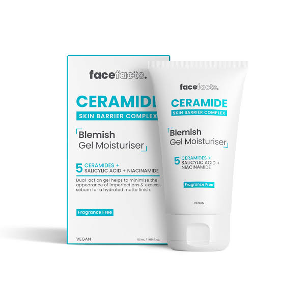Facefacts blemish gel moisturizer