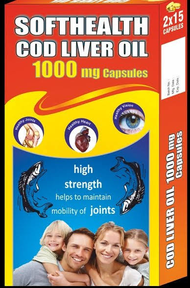 Cod Liver Oil 1000mg Cap (Kaessington)