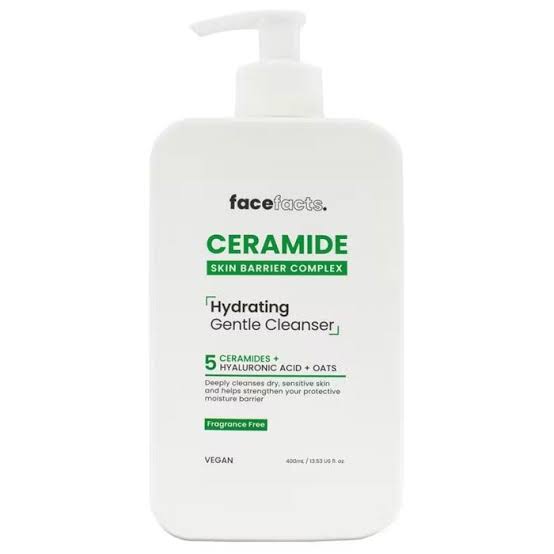 Facefacts Ceramide Hydrating Gentle cleanser