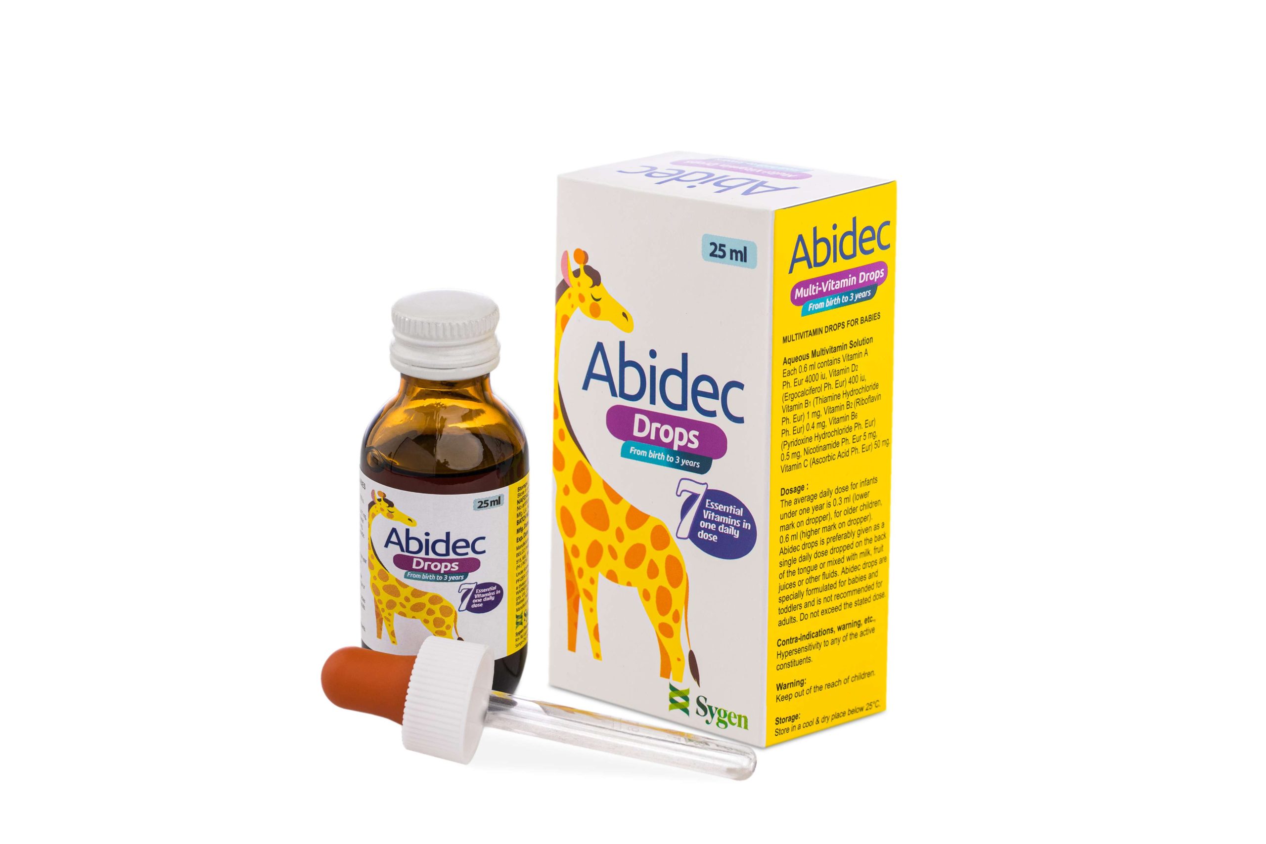 Abidec Multivitamin Drops for Babies 25ml