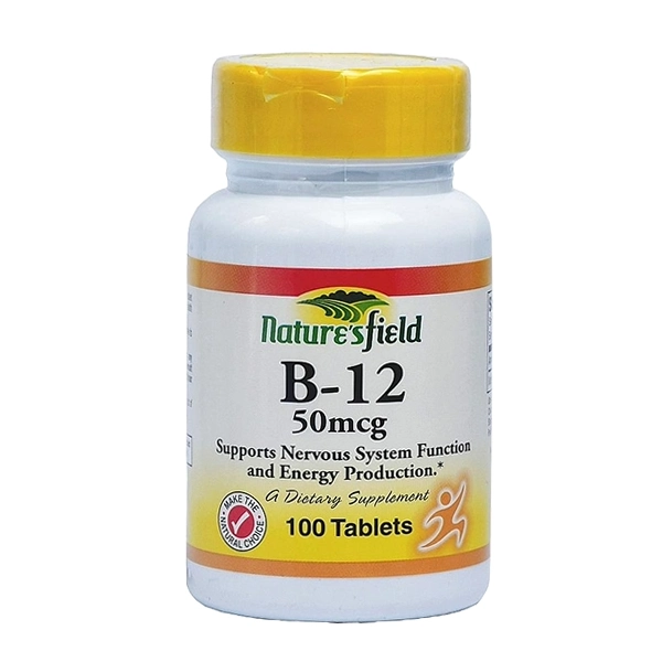 Nature's field B-12 50mcg x100