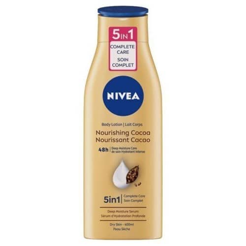 Nivea nourishing cocoa lotion