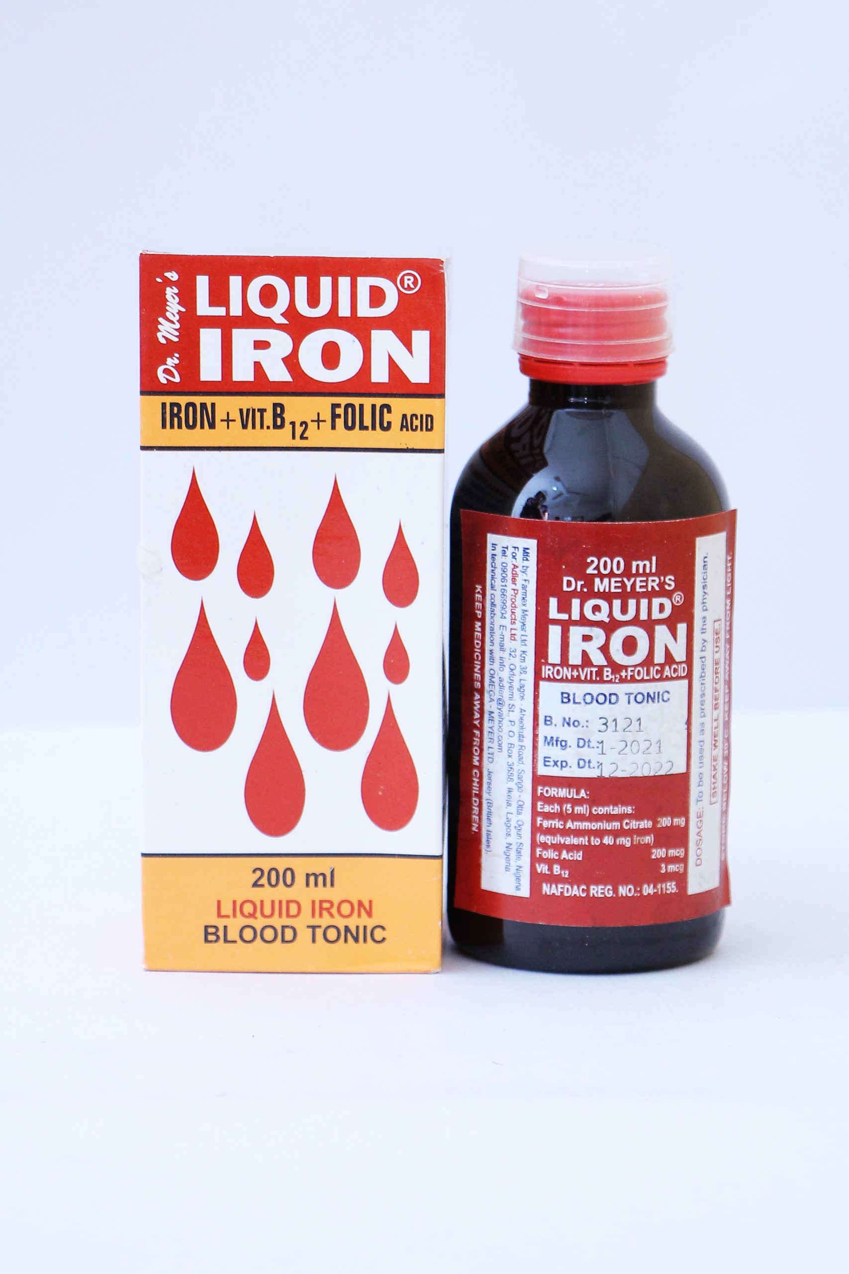 Liquid Iron syrup (Big size)