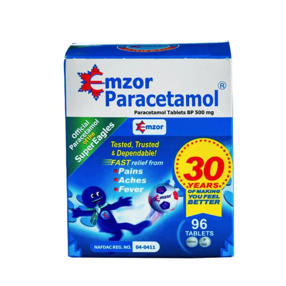 Emzor paracetamol Tab 500mg
