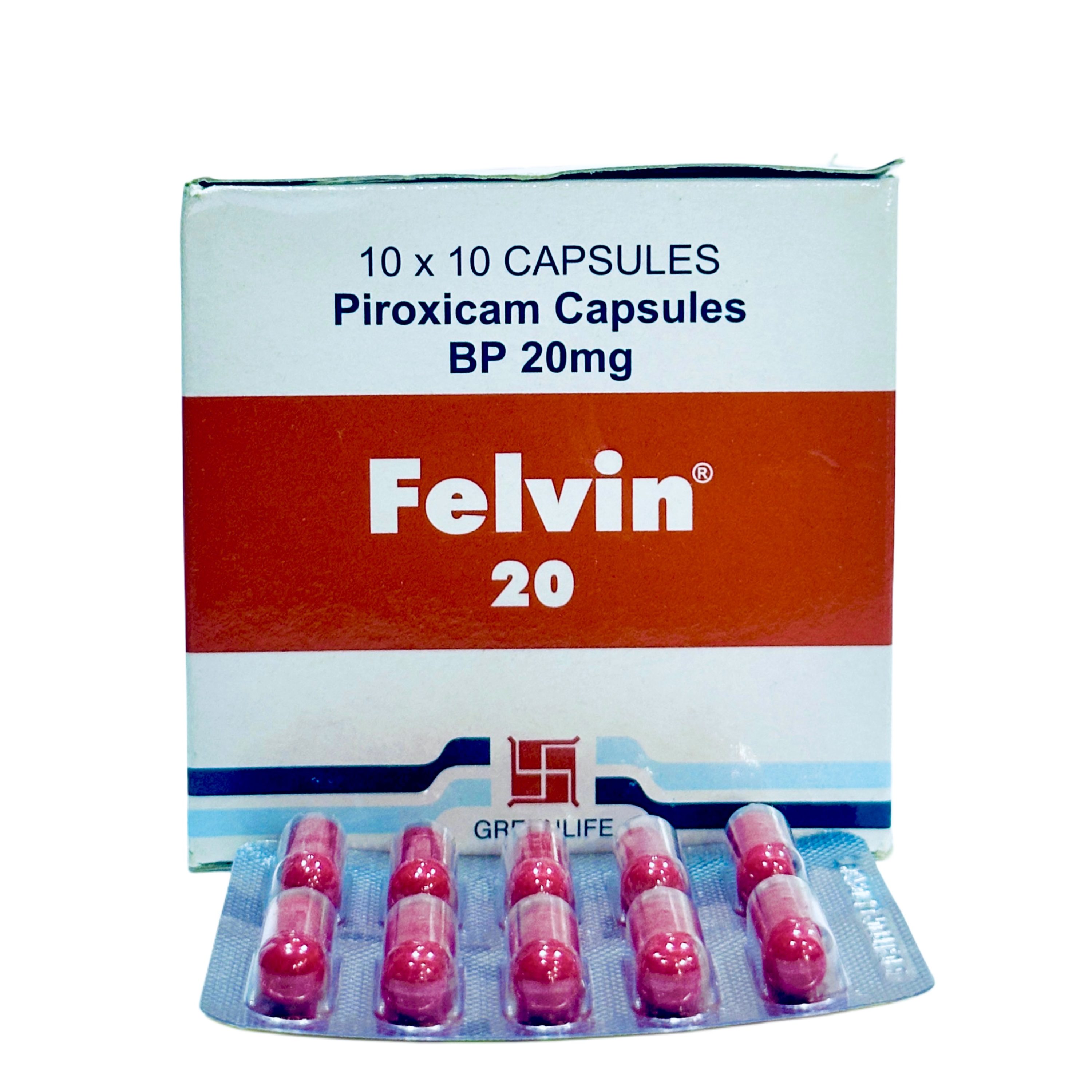 Felvin Caps (Piroxicam) 20mg