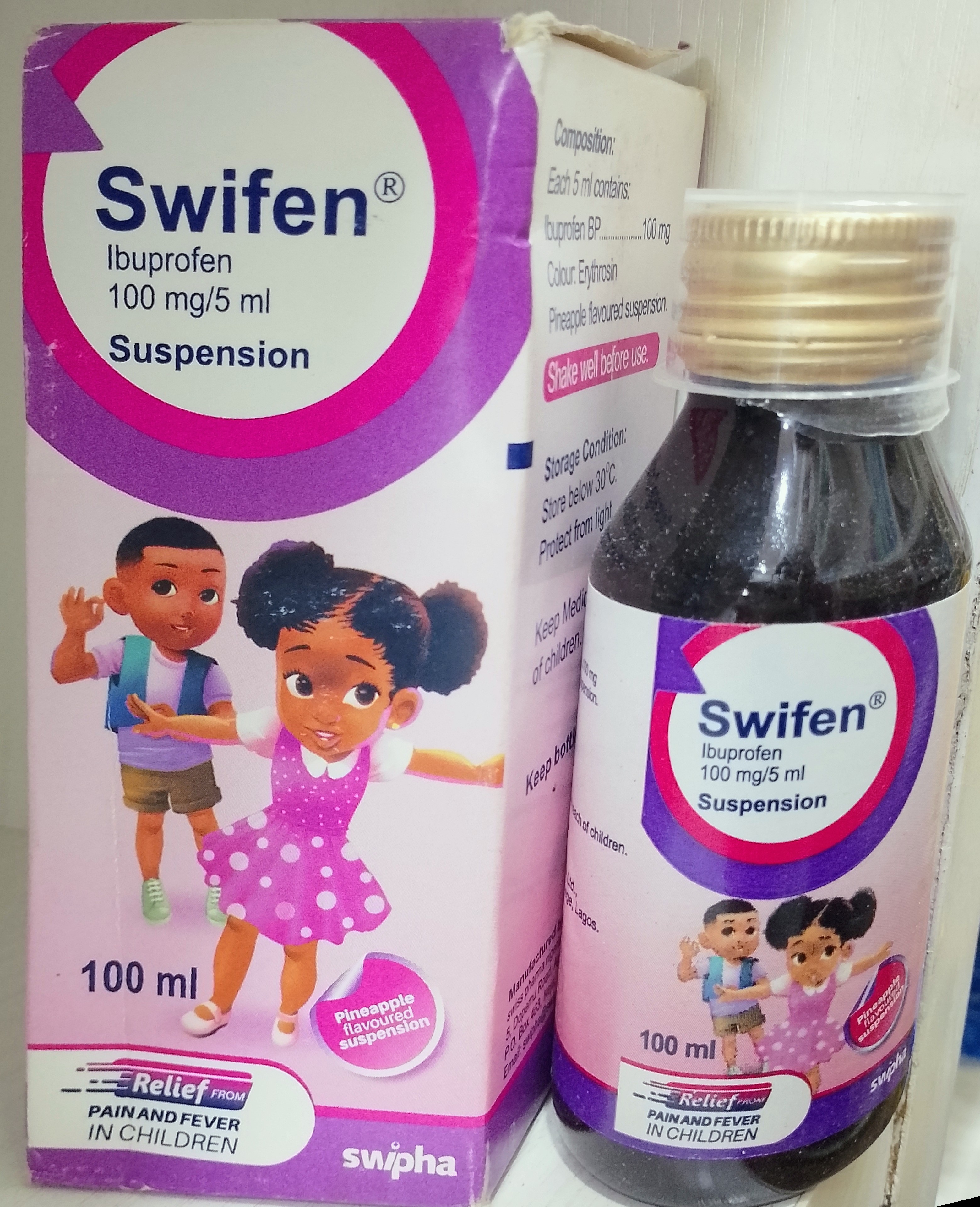 Swifen Suspension ibuprofen