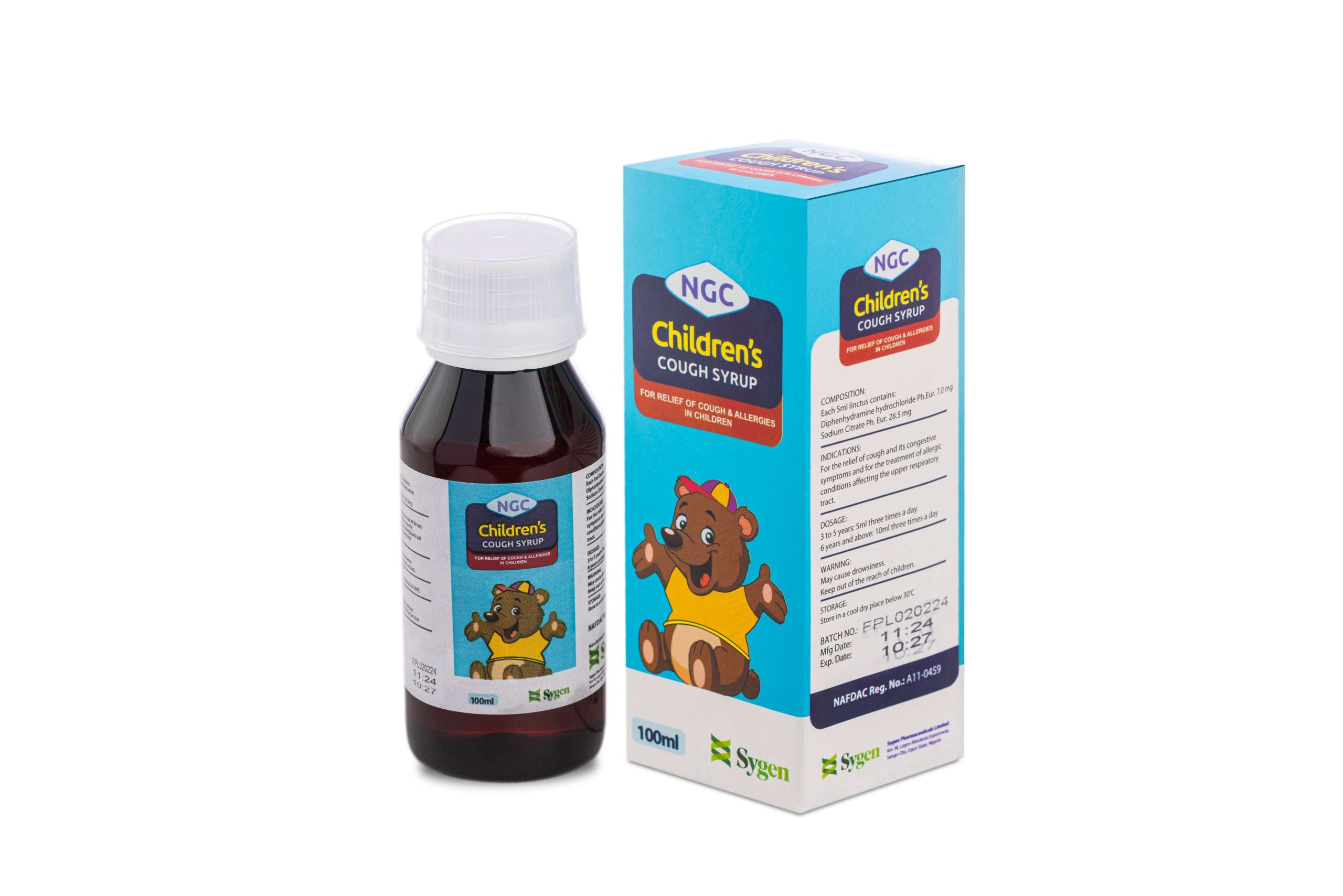 NGC Children's Cough Syrup 100ml