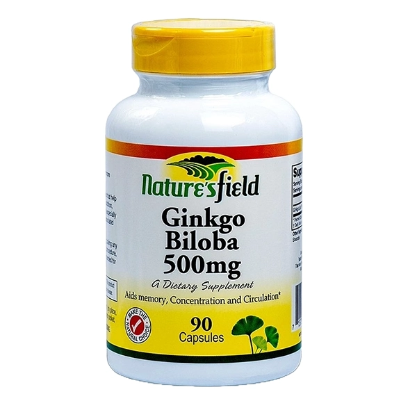 Nature's Field Ginkgo Biloba 500mg x90