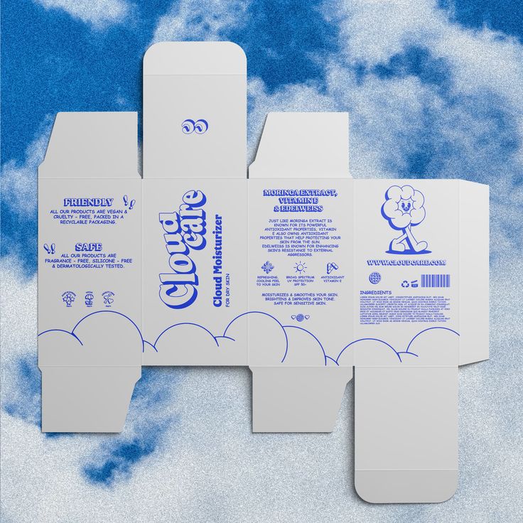 Angel cloud disposable handkerchief