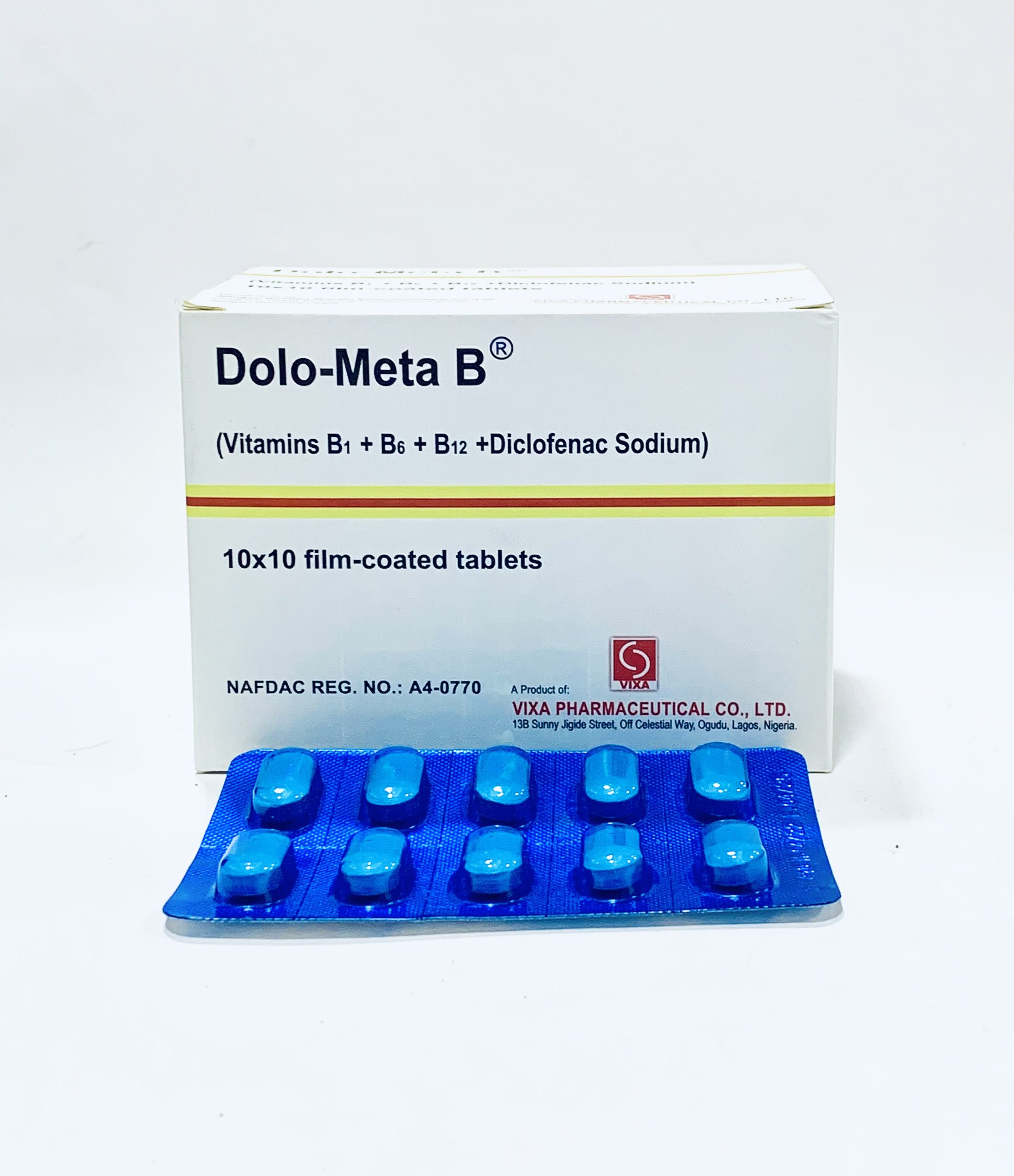 Tabs. Dolo-meta B
