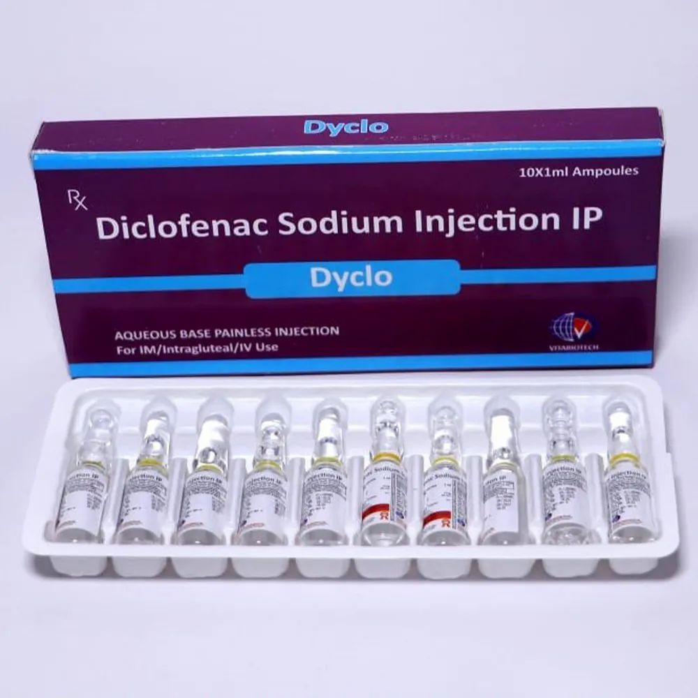 Diclofenac injection per ampoule
