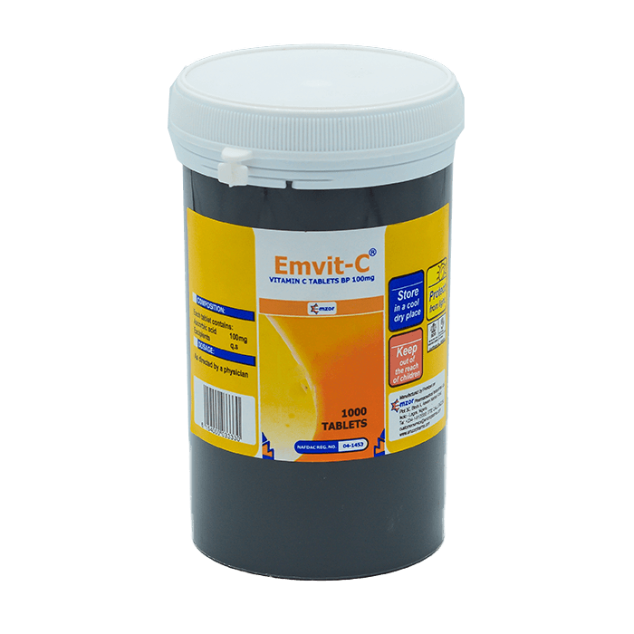 Em-Vit-C x1000 (White)