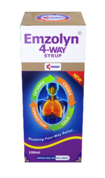 Emzolyn 4 way Syrup