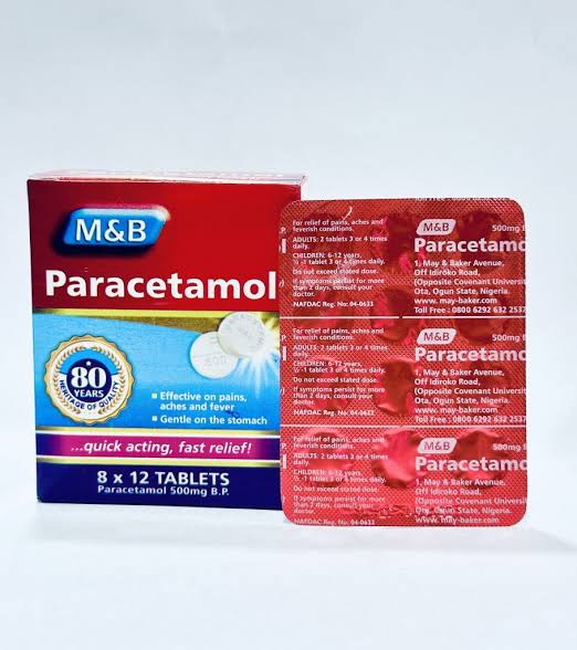 M&B Paracetamol tab