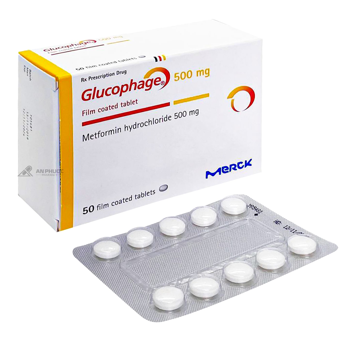 Glucophage (Metformin) 500mg
