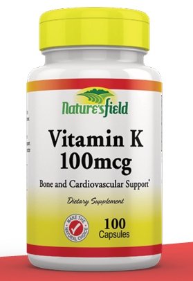 Vitamin K 100mcg (Nature's field) x100