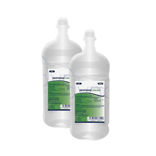 4.3% Dextrose Saline D/S infusion