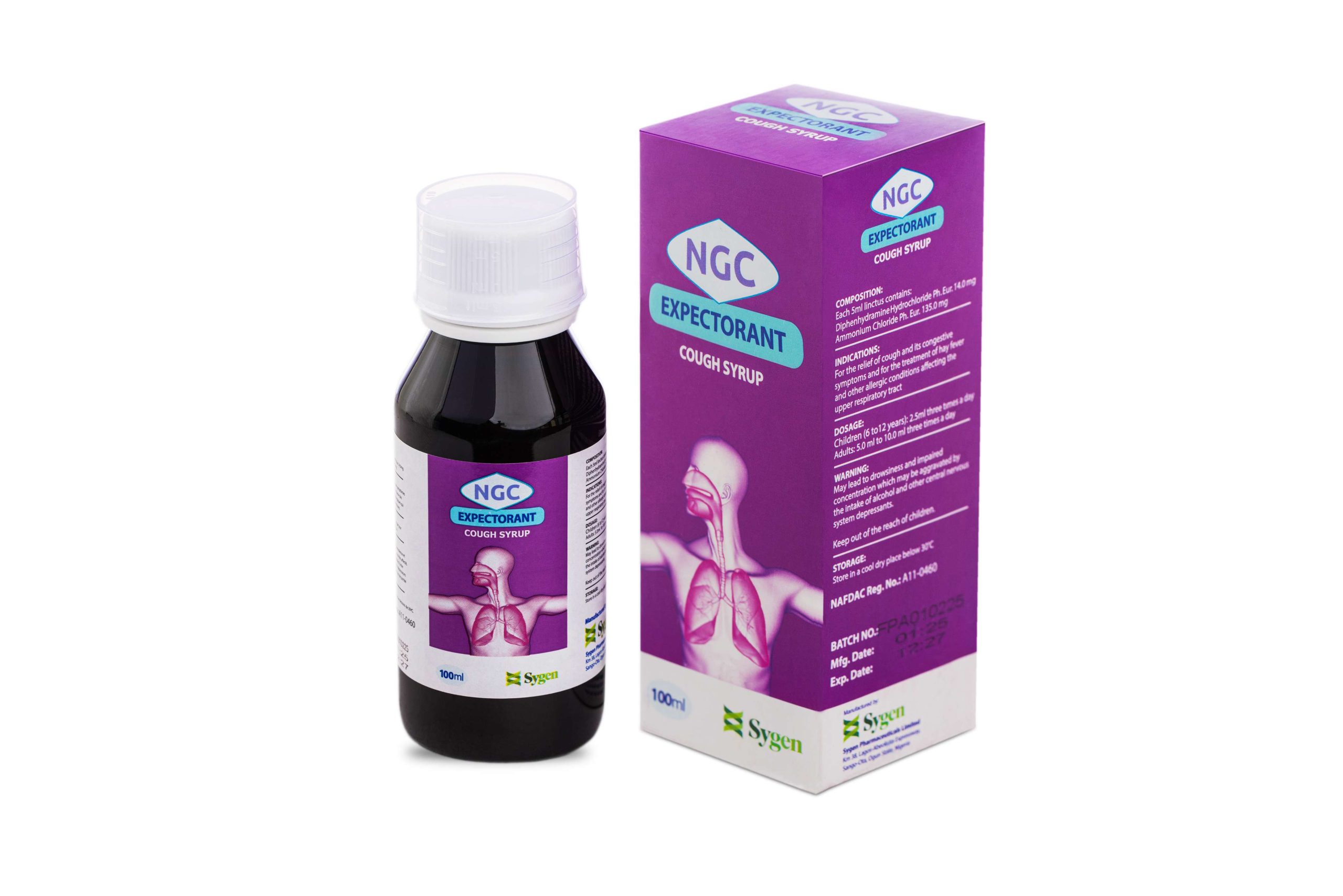 NGC Expectorant Cough Syrup