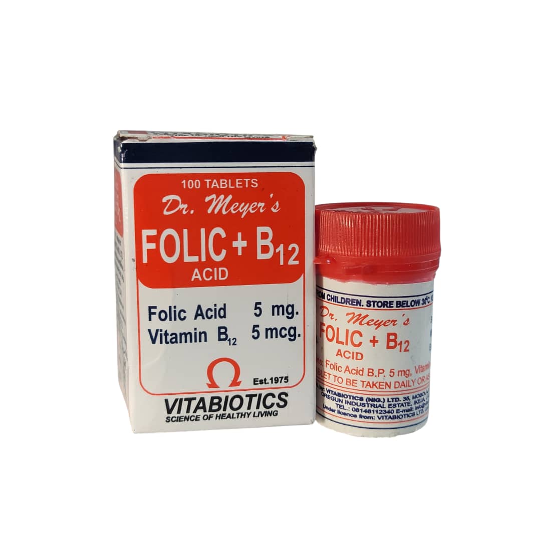 Dr. Meyer Folic acid+ B12 by 100 (Cup)