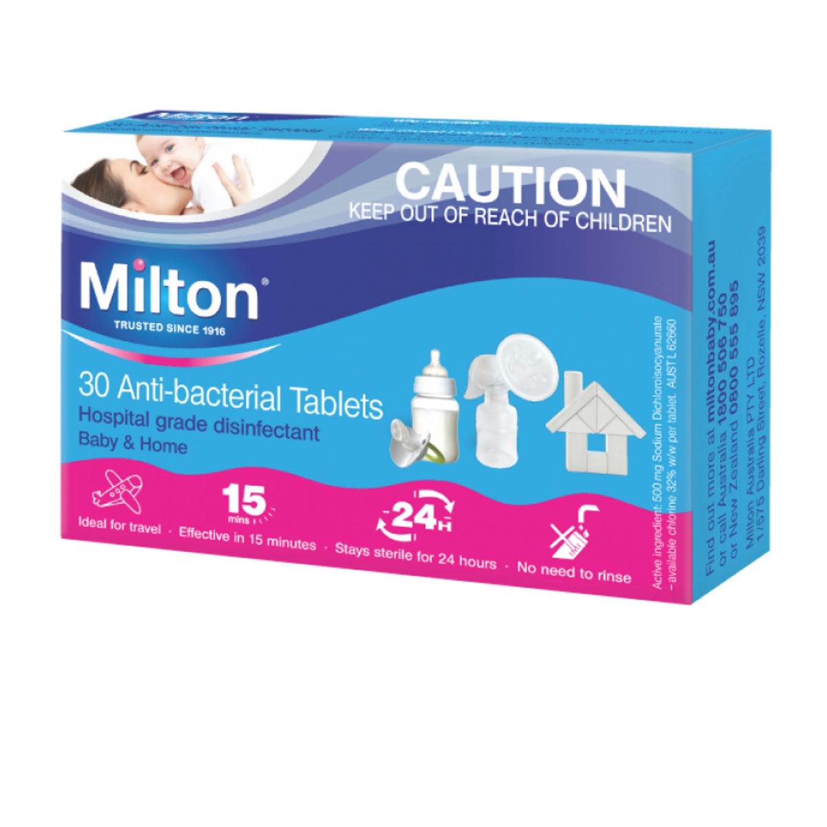 Milton tablets
