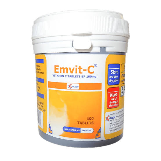 Em-vit-C x100 (White)