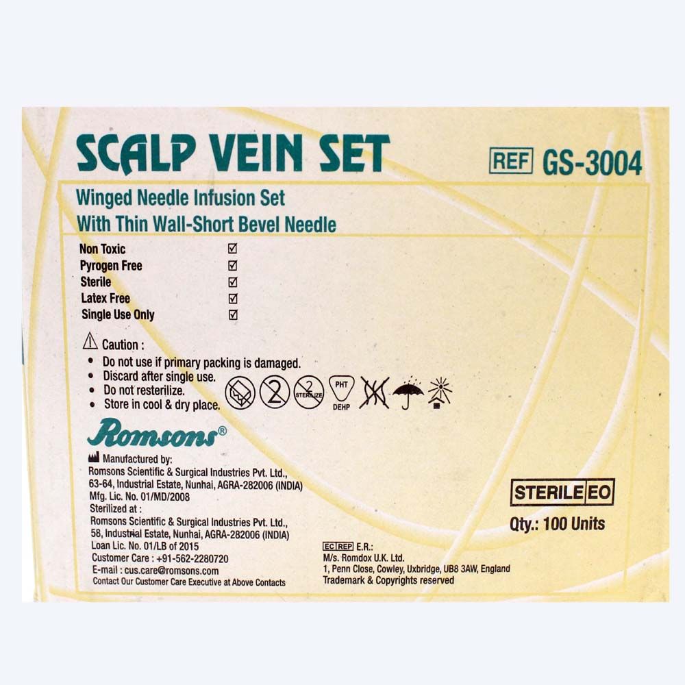 Scalp vein 23G