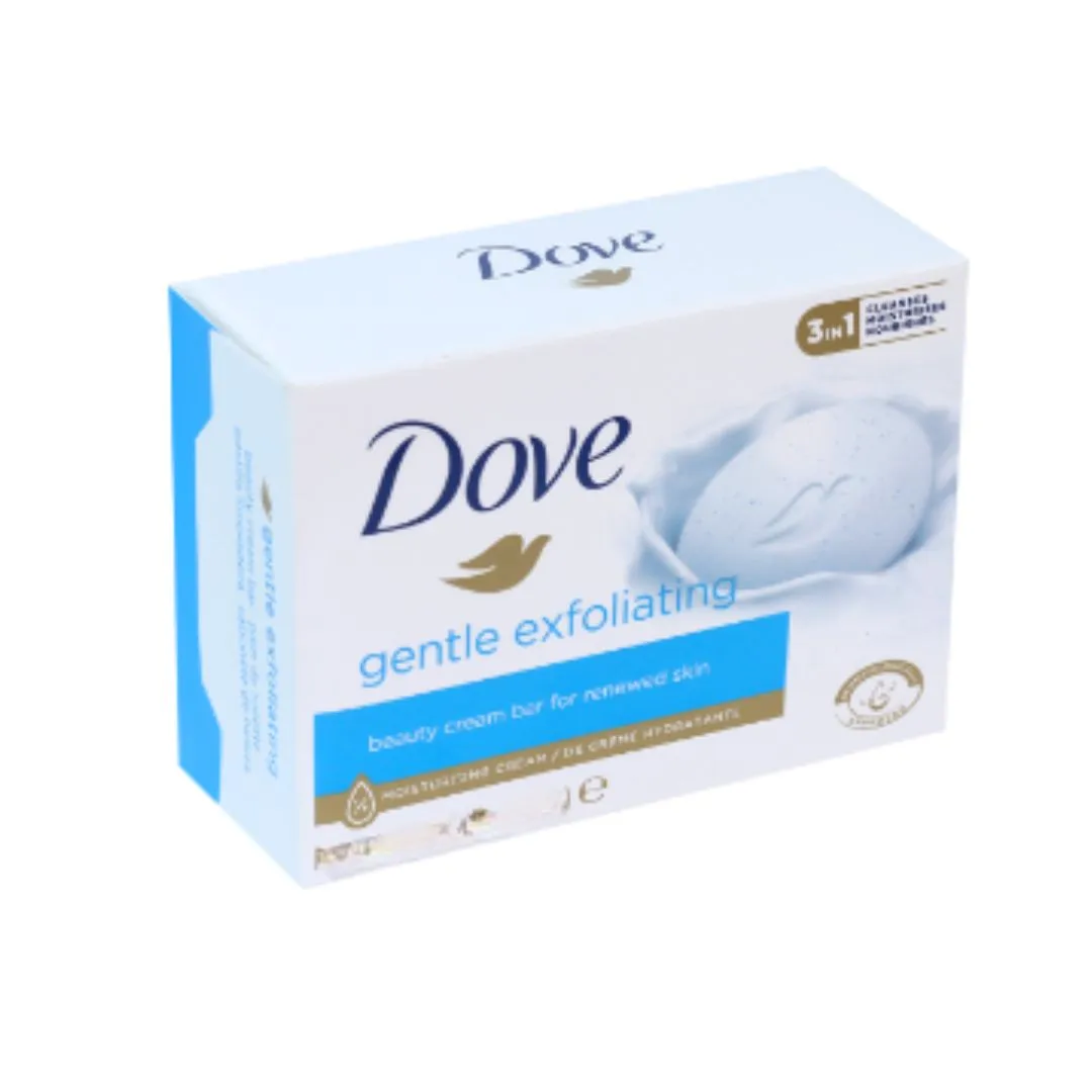 Dove soap gentle exfoliating