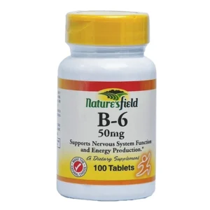 B-6 50mg (Nature's Field) x100