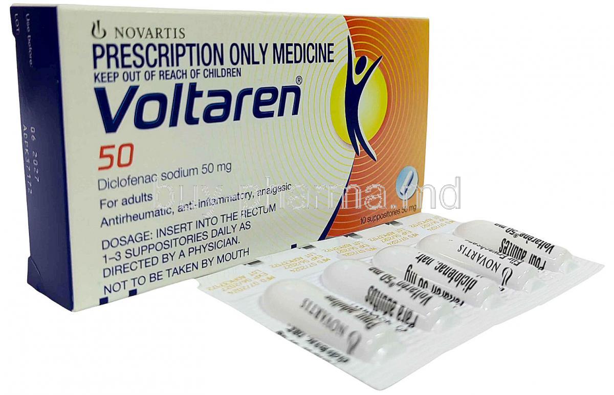Voltaren Suppository 50mg